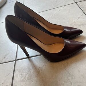 Burgandy Vince Camuto heels